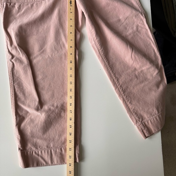 GAP High Rise Straight Crop Wide leg button fly pants Women’s size 6 - Picture 11 of 13